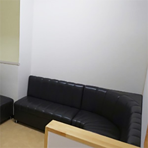 地域活動センター・クリンカハウスの中（相談室）