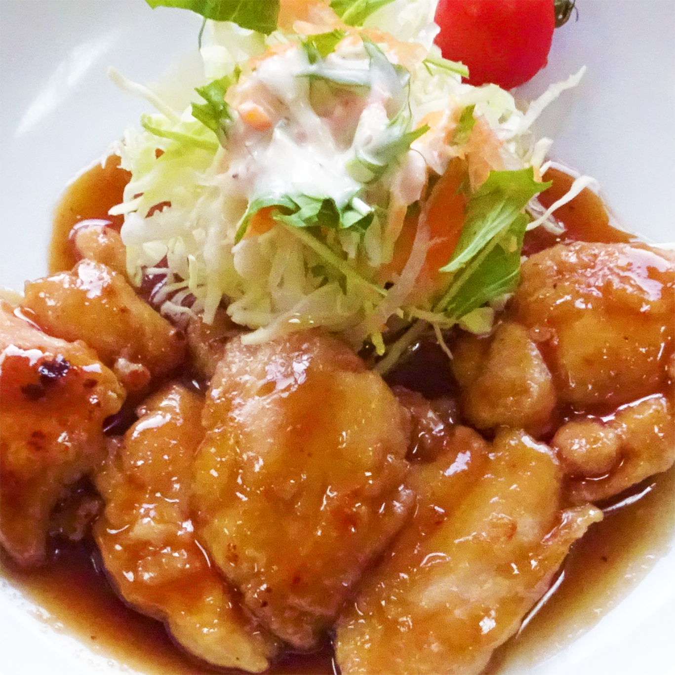 チキンソテー定食