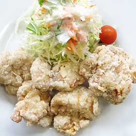 鶏唐揚げ定食